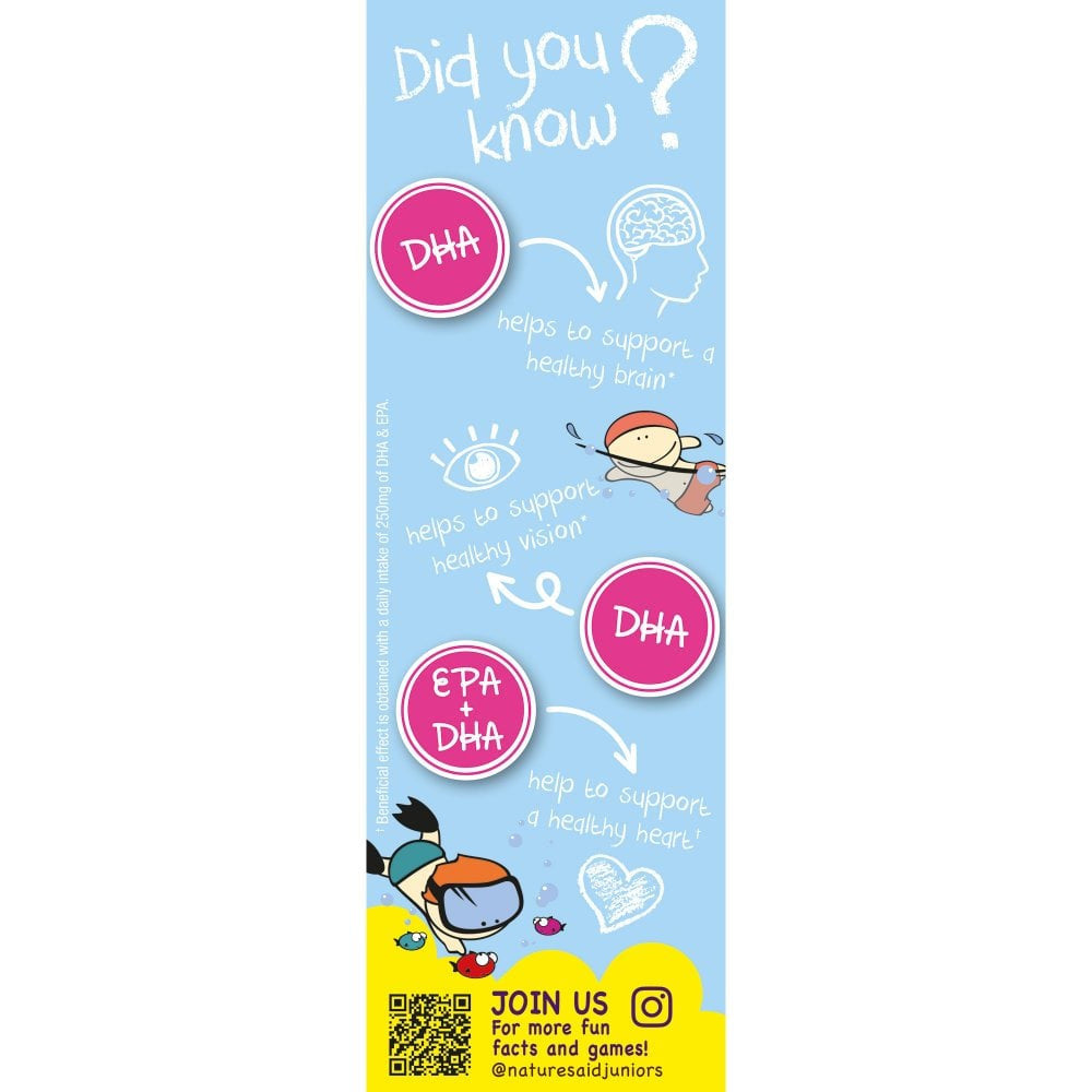 Omega 3 капки за деца (Kids Omega-3 Mini Drops) 50ml Naturesaid