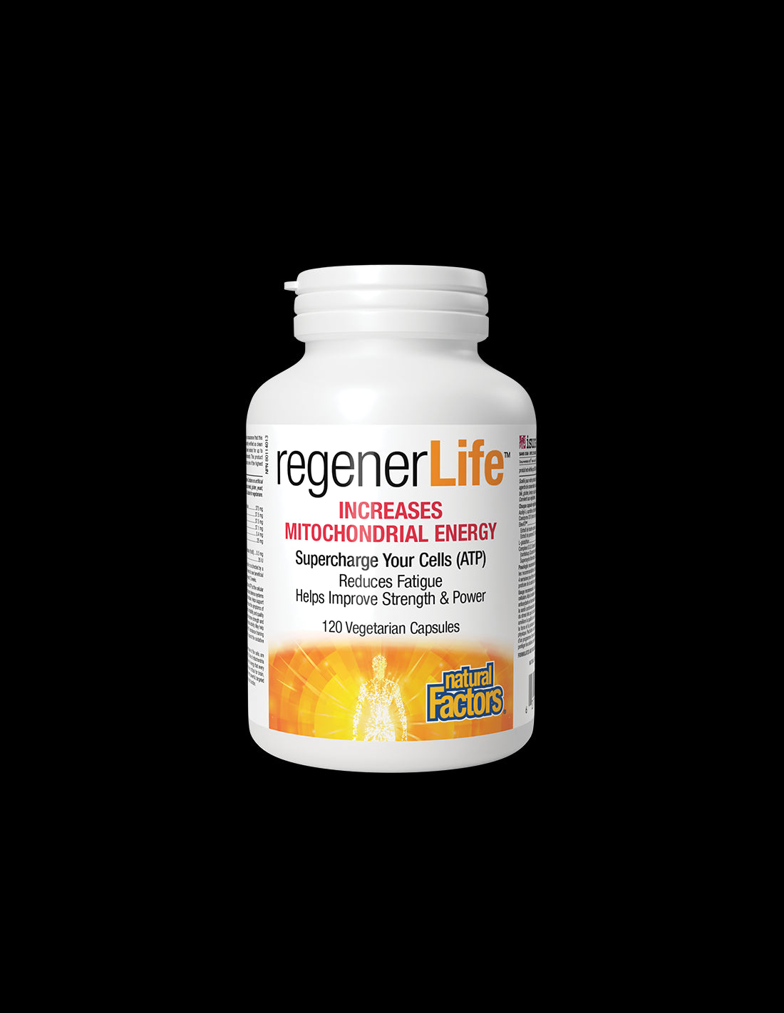 Regener Life™ Increases Mitochondrial Energy - 120 capsules - Nutra Best Europe
