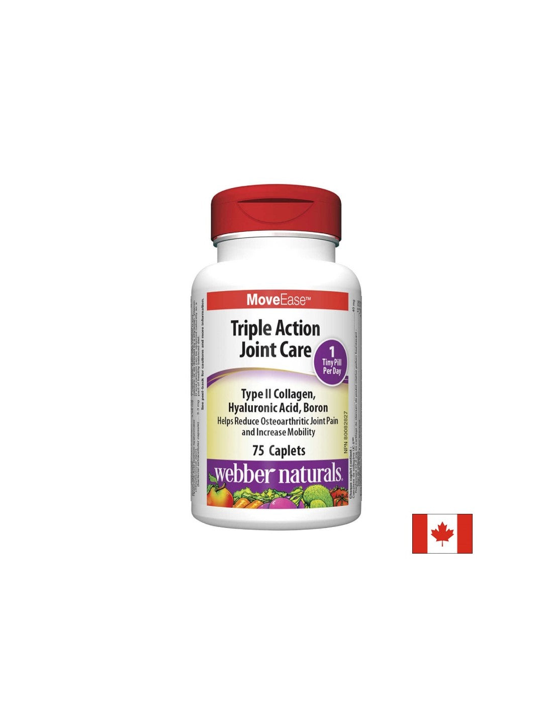 MoveAseas ™ Triple Action Съвместна грижа - Тройна съвместна грижа с колаген, бор и хиалуронова киселина, 75 капчета