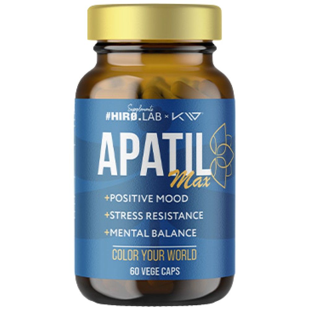 Apatil Max | С Ashwagandha, Saffron & Ginseng - 60 капсули