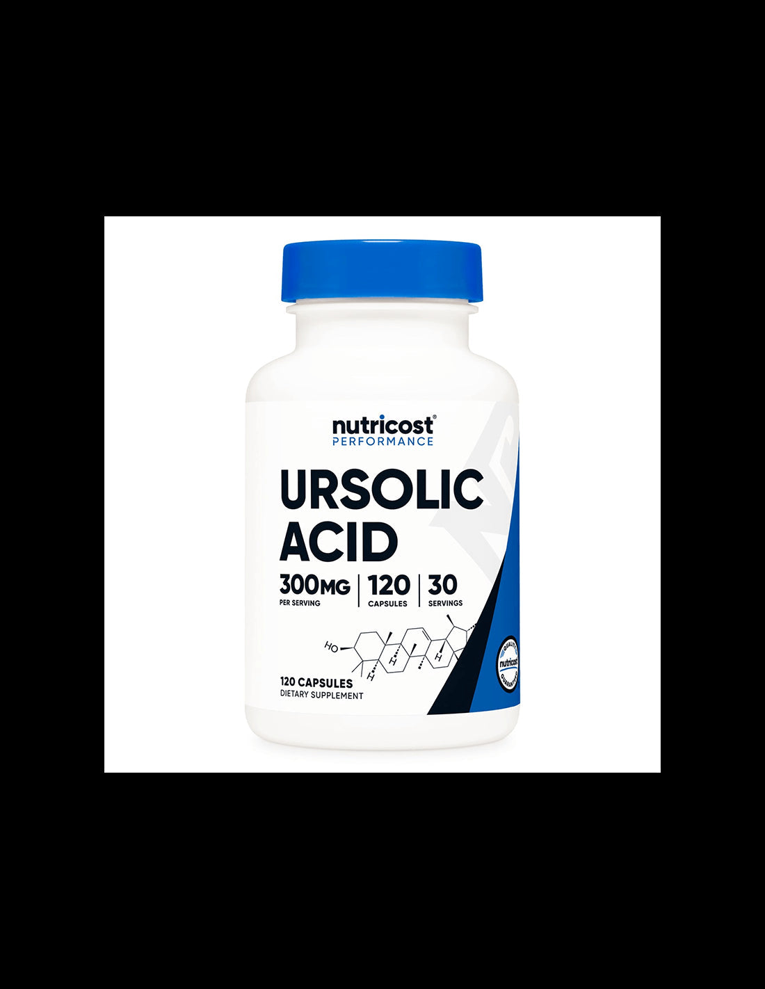 Muscle function - Ursolic acid (Ursolic Acid), 120 capsules Nutricost - Nutra Best Europe