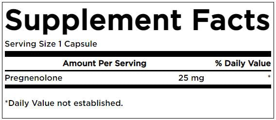 Прегненолон 25 mg 60 капсули