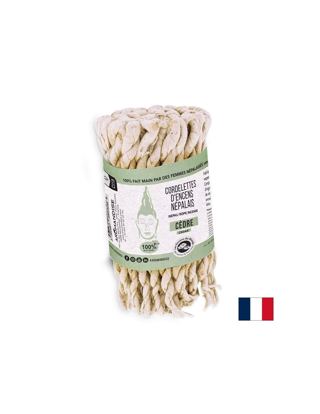 Непалски горящи въжета - кедър, 42 броя