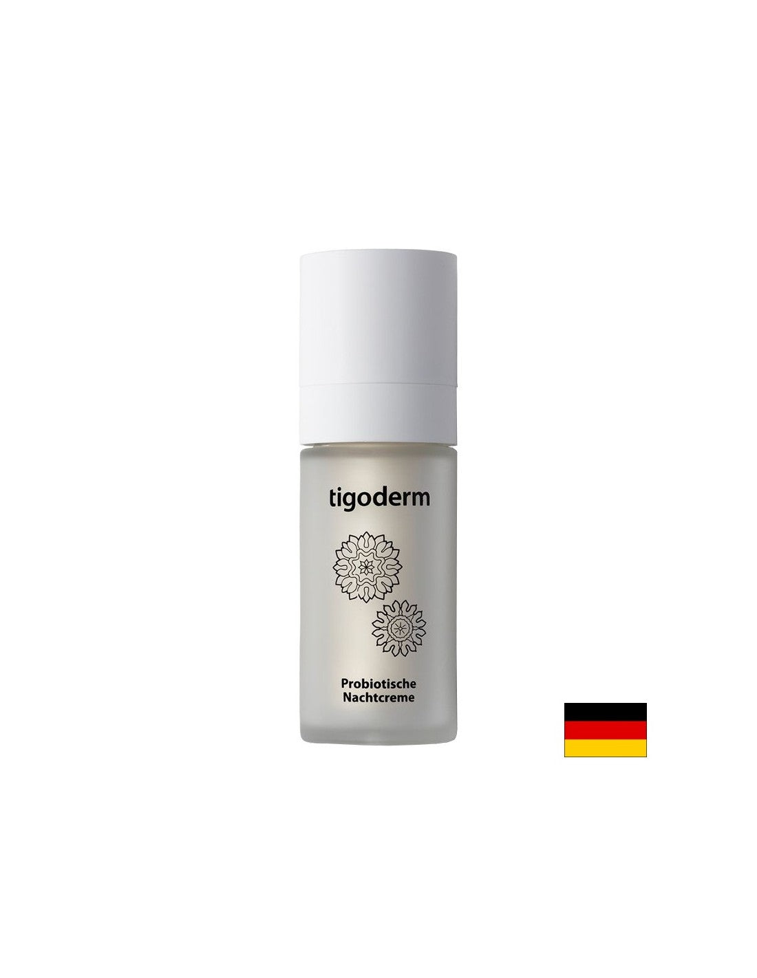Нощен крем с пробиотичен фермент от Bacillus subtilis tigoderm - възстановяване и баланс на кожата през нощта, 30 ml