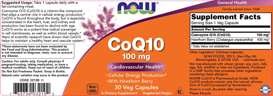 Coq10 100mg | С ягодовка на глог - 180 капсули
