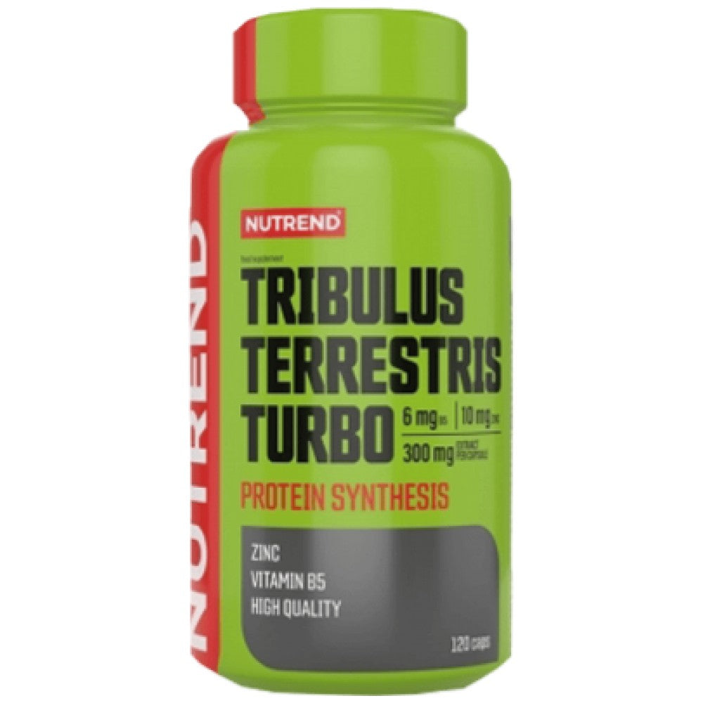 Tribulus terrestris turbo 500 mg | 60% сапонини - 120 капсули