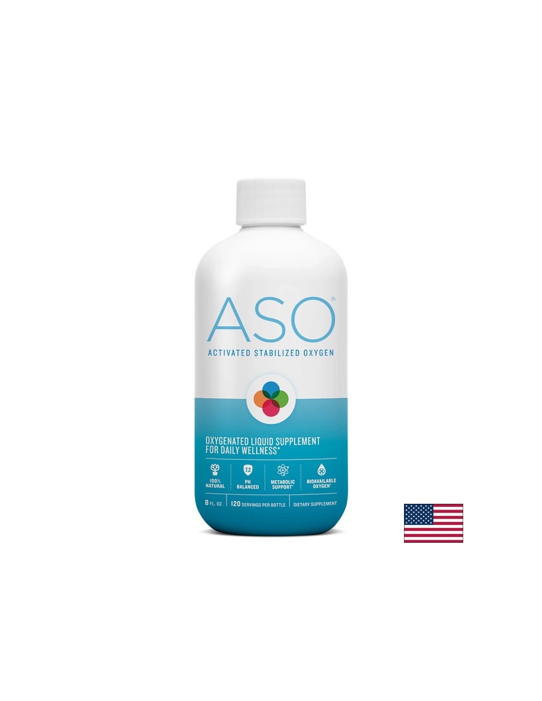 ASO® кислородна вода, 480 ml