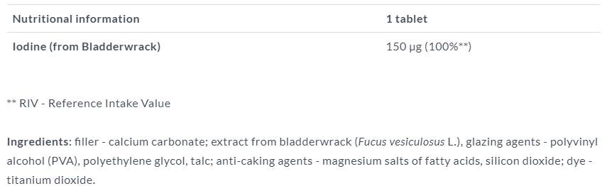 Kelp 60 таблетки