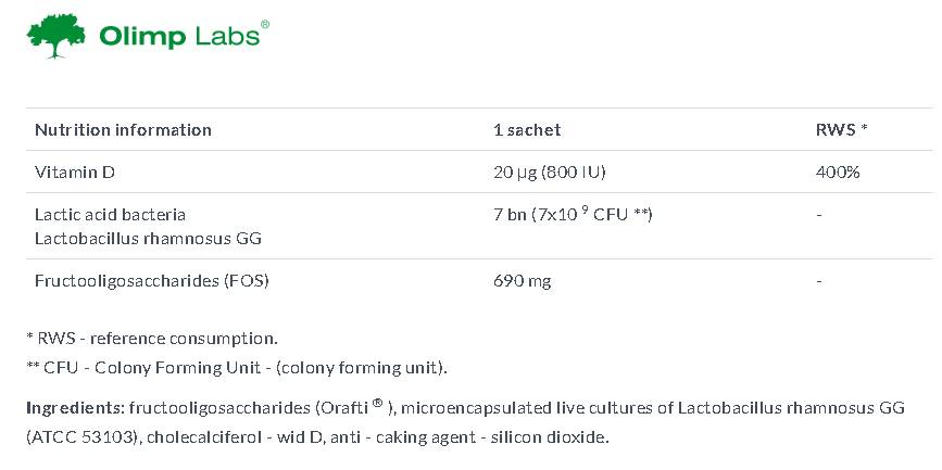 Kolonbiotic Junior - 14 сашета