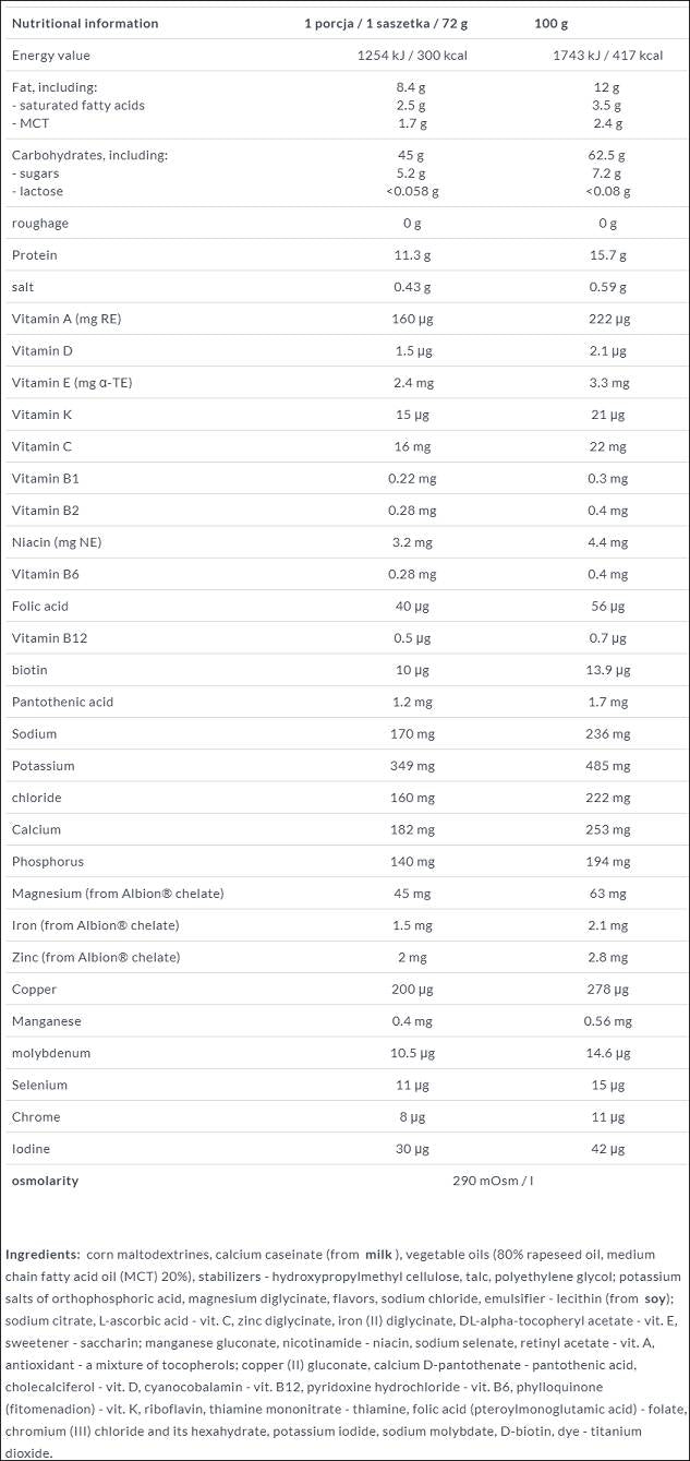 Nutramil 7 x 72 грама