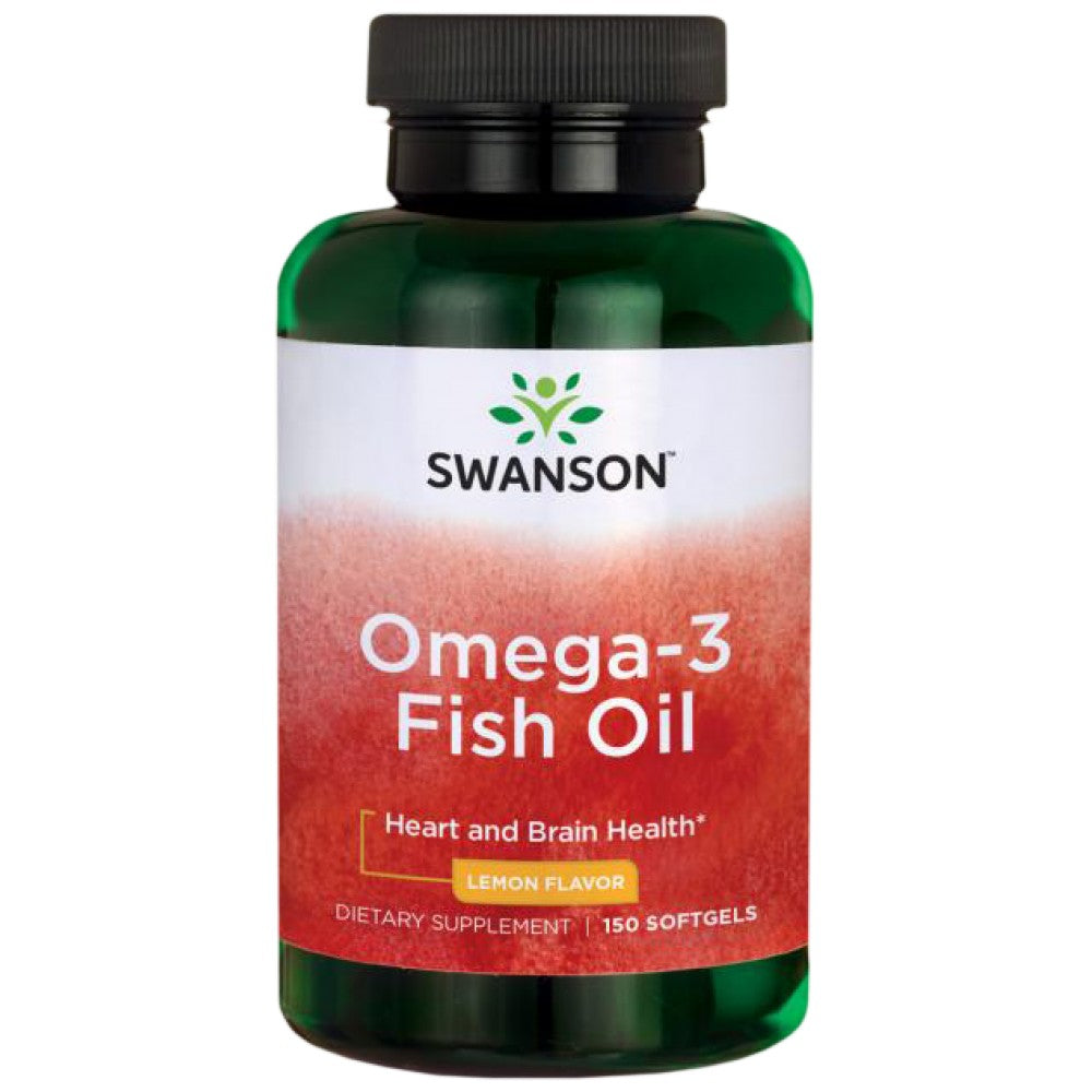 Лимонов аромат омега 3 1000 mg - 150 гел капсули