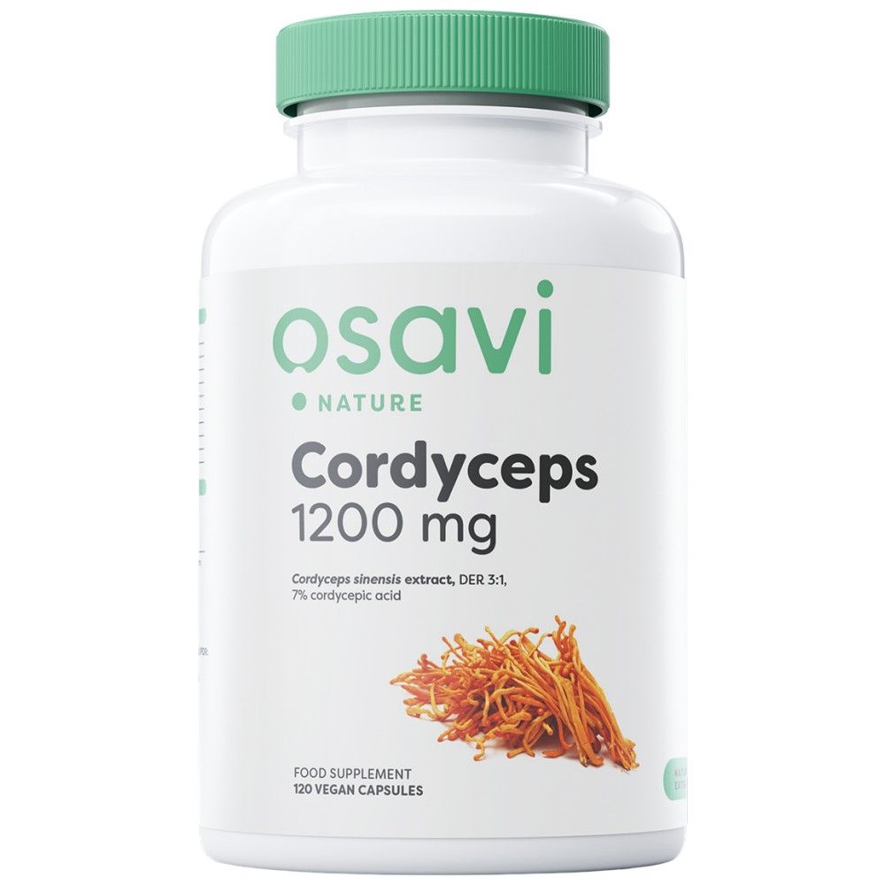 Cordyceps 1200 mg - 120 капсули