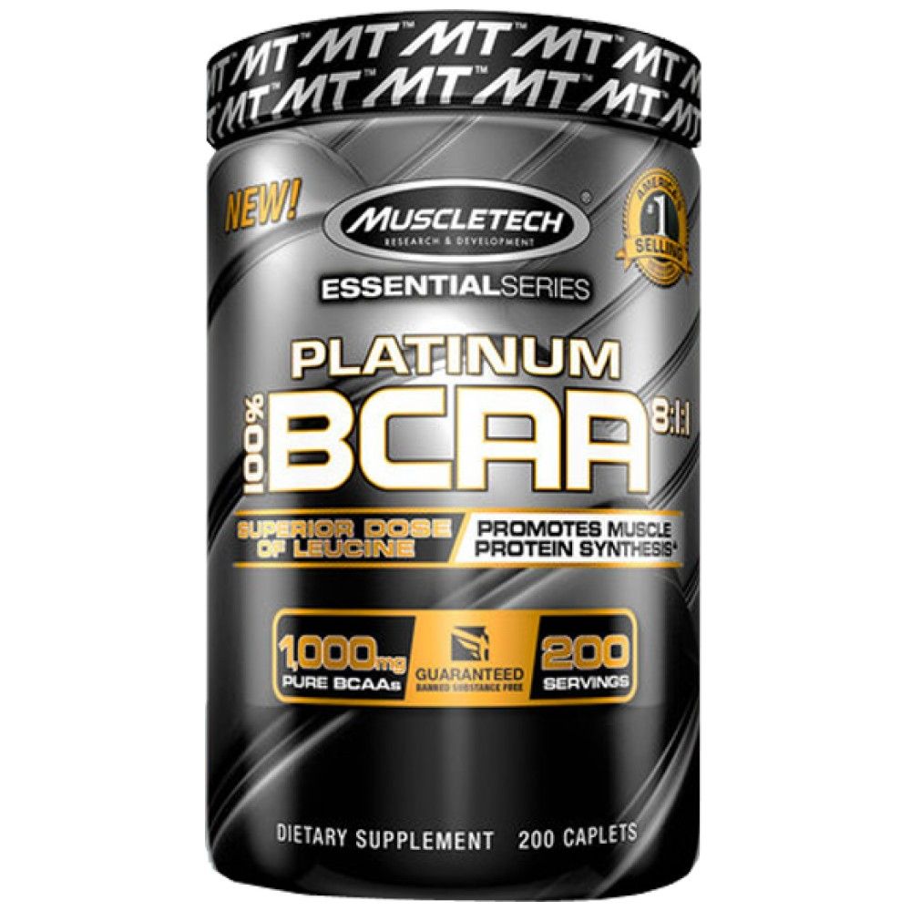 Platinum BCAA 8: 1: 1 - 200 капчета