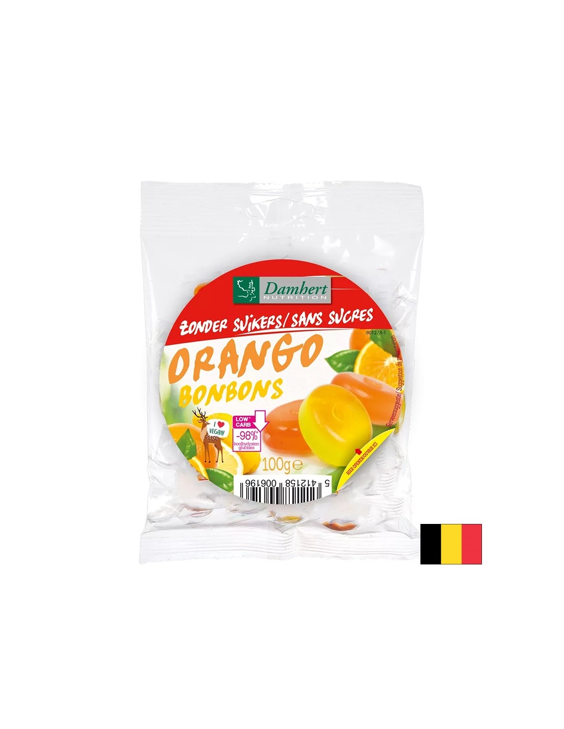 Плодови близалки (без захар), 75 g