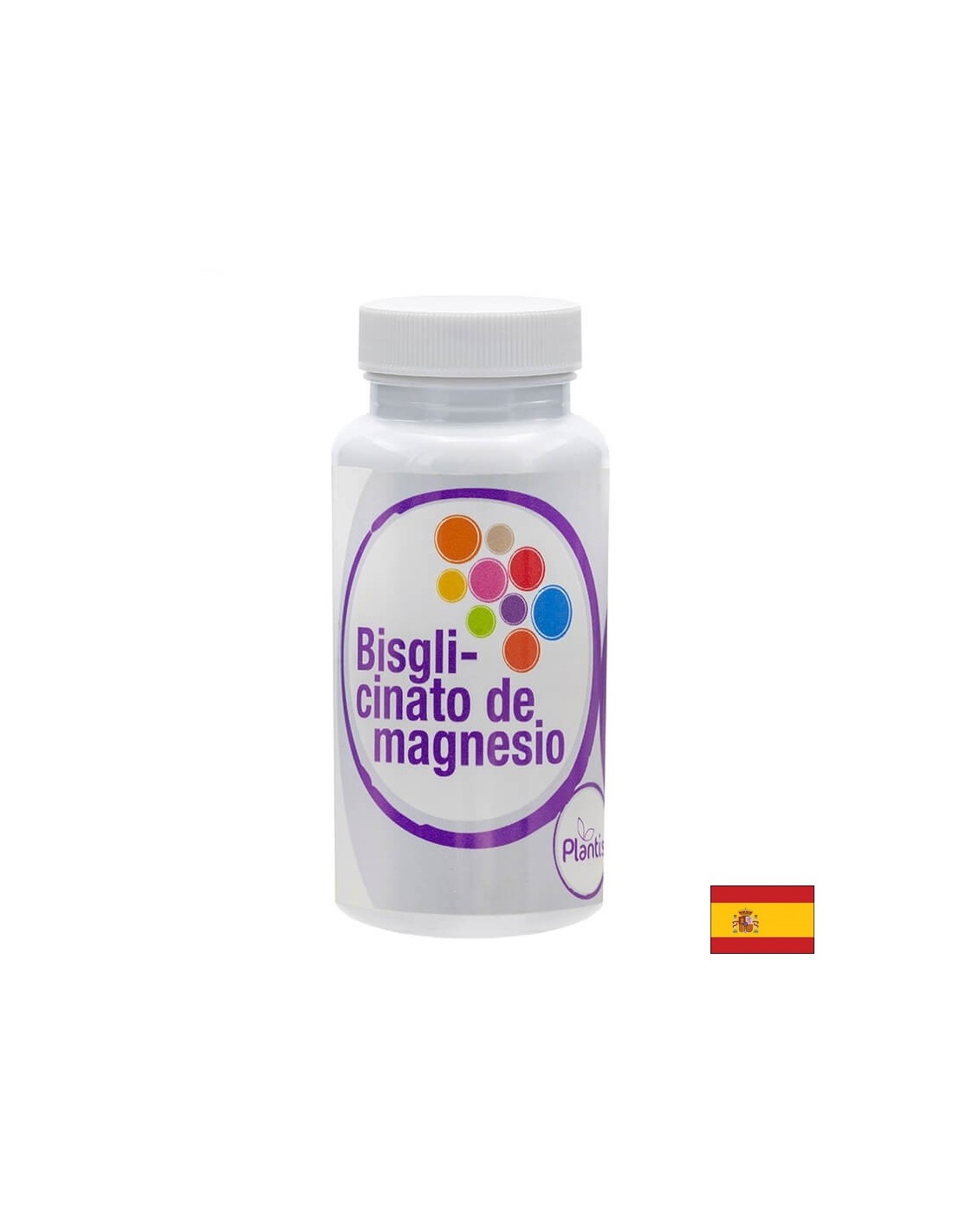 Магнезий (бисглицинат) 75 mg - здраве на сърцето и мускулите - Bisglicinato de Magnesio Plantis®, 60 капсули