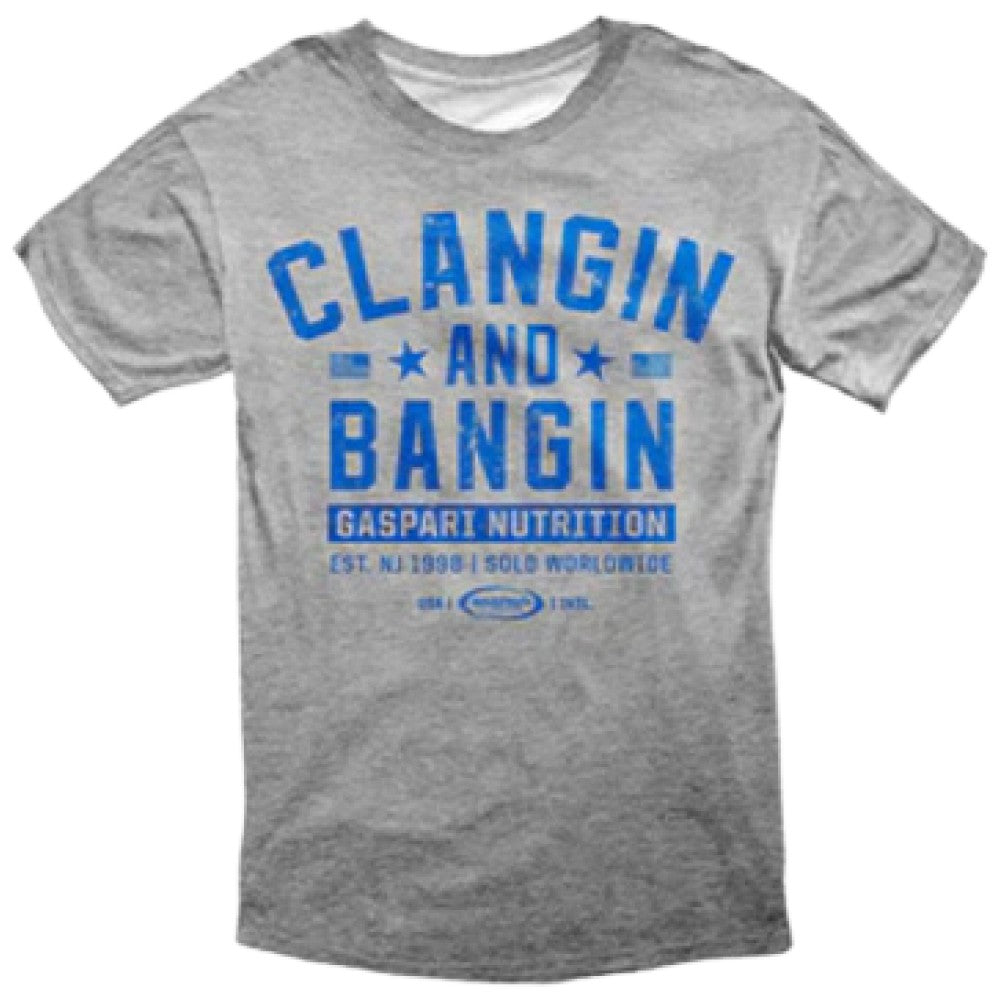 Тениска на Clangin и Bangin | Сиво