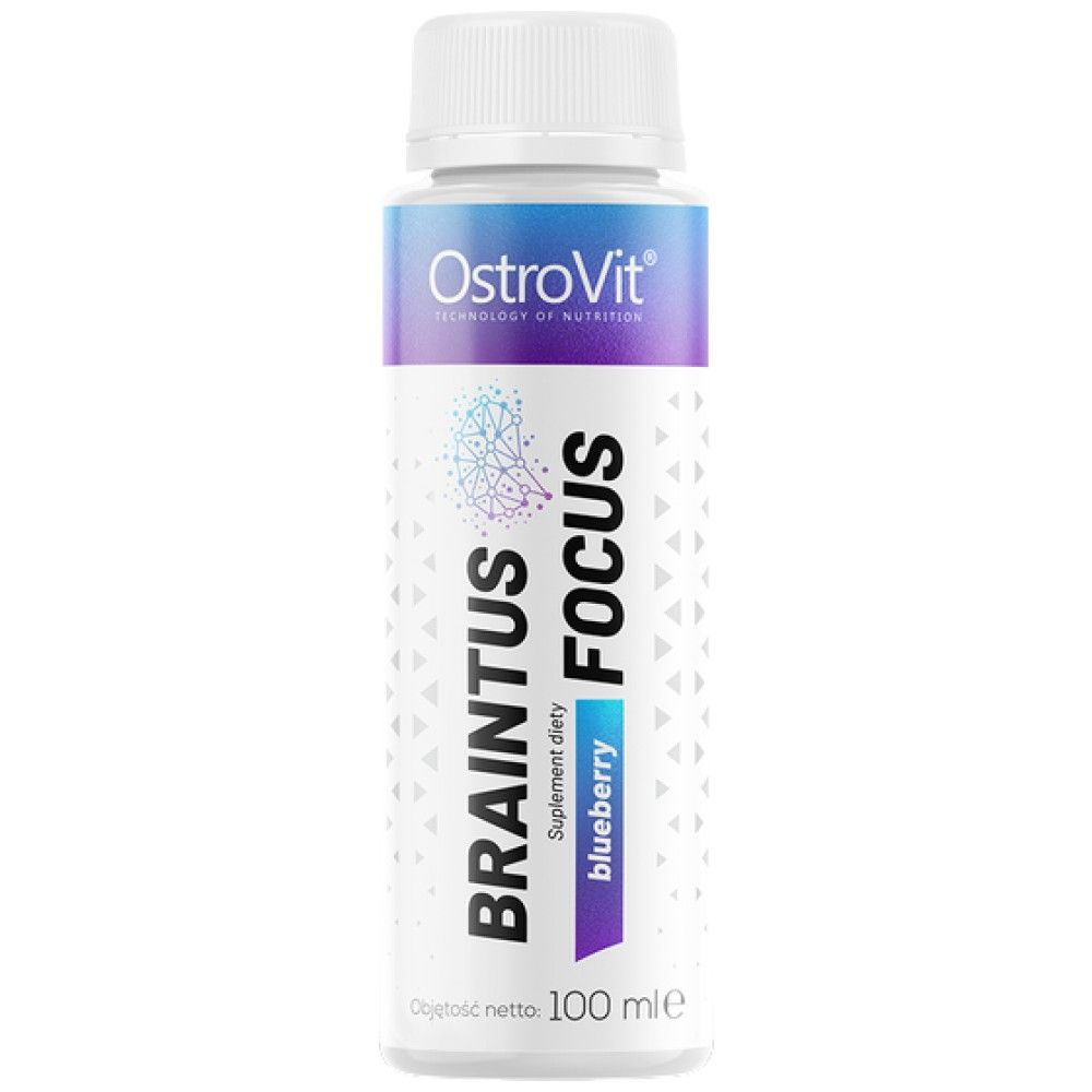 Braintus Focus Shot | Поддръжка на енергия и мозък - 100 ml