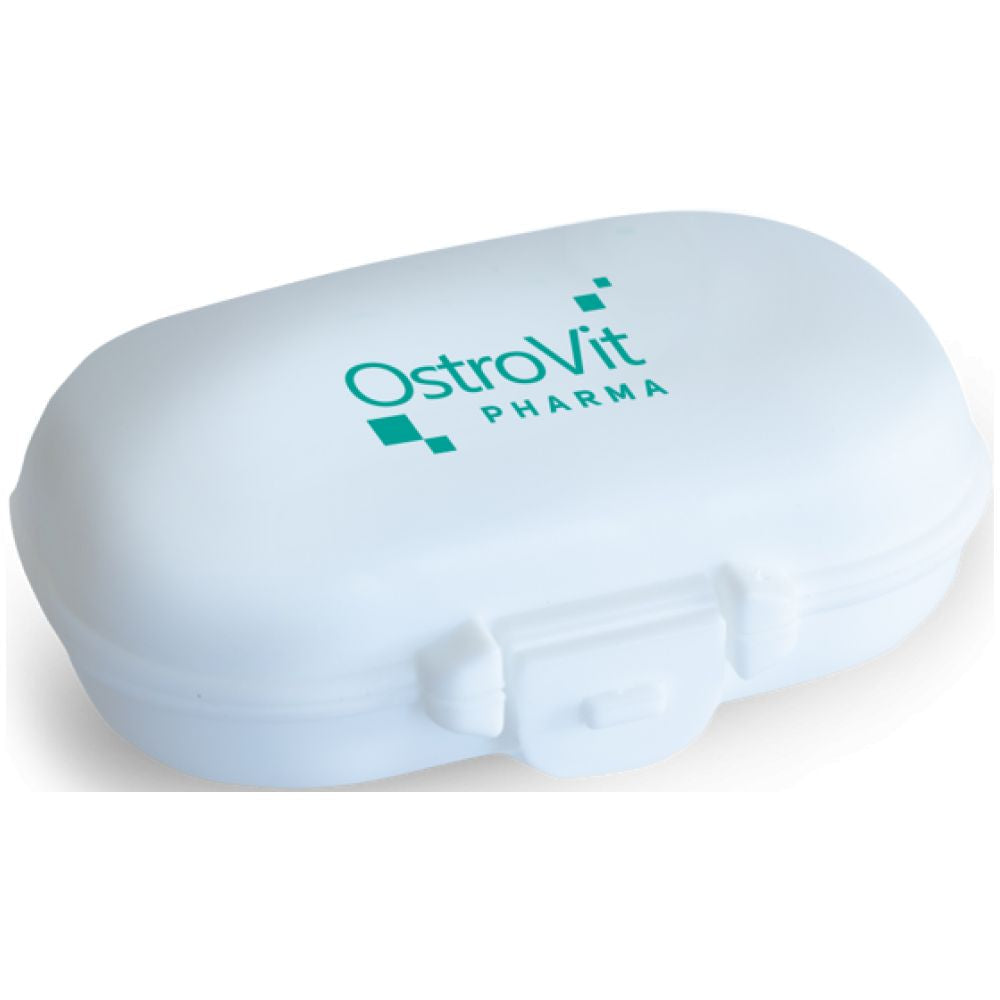 <tc>OstroVit</tc> Кутия за хапчета / Кутия за капсули / Бяла