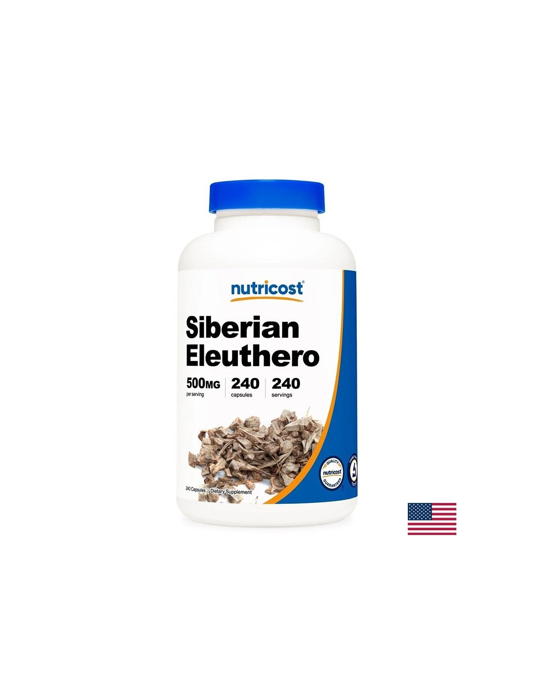 Увеличава енергията и имунитета - сибирски женшен, 500 mg x 240 капсули