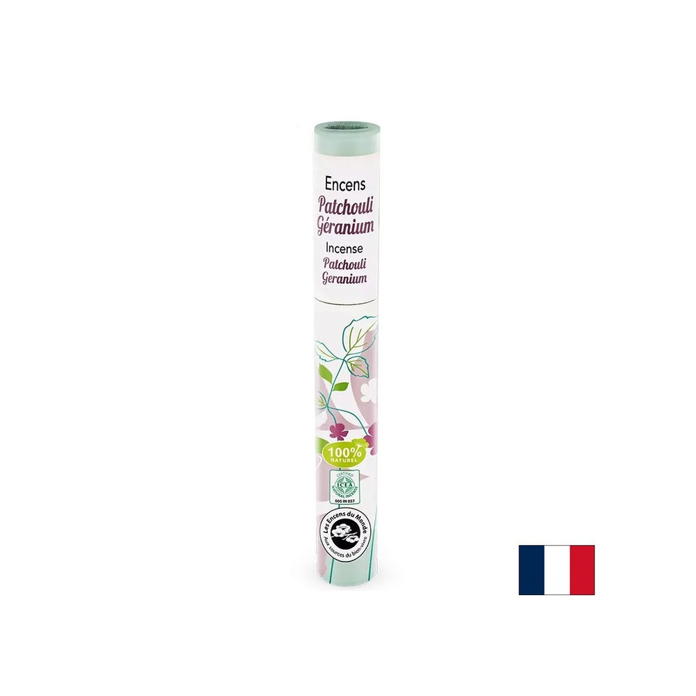 Изгаряне на пръчки с пачули и аромат на герац, 30 бр.