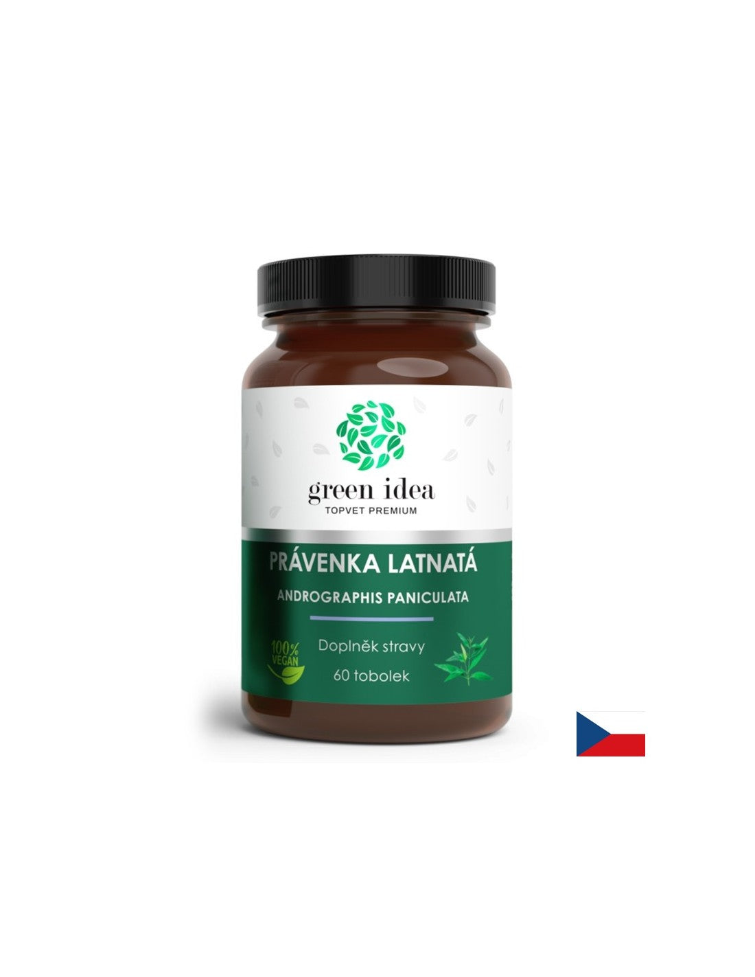 За настинки и грип - Andrographis, 385 mg x 60 капсули