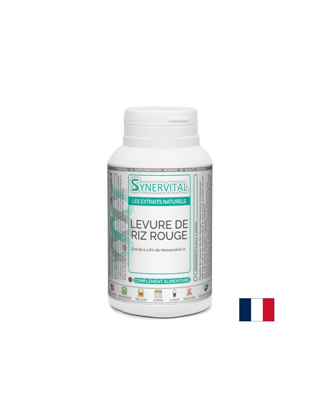 За висок холестерол - червен ориз (от мая), 60 капсули