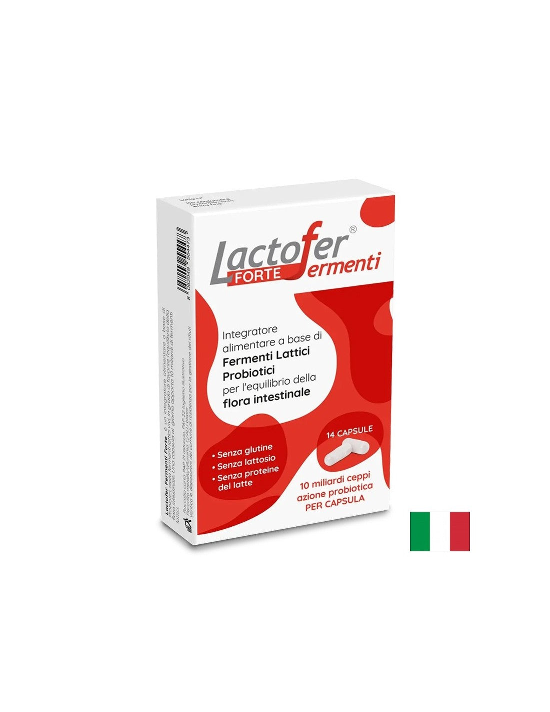 Probiatik lactofer® fortе - за чrevern komfort и imunnna захаита, 14 капсулий
