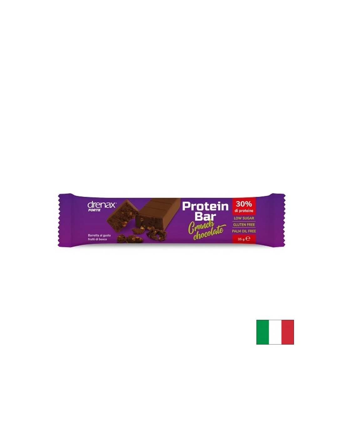 ПРОТЕРОВО БАРчЕ (30% ПРОТЕРИ) С хРупкав шОкода Drenax®, 35 g