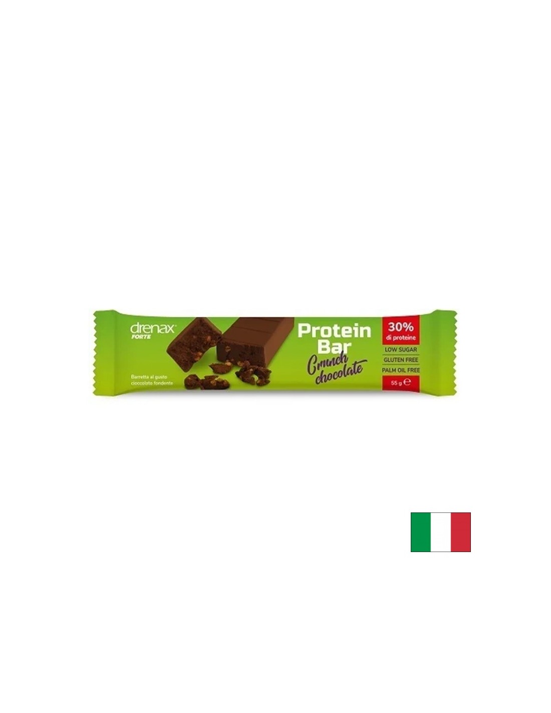 ПРОТЕРОВО БАРчЕ (30% ПРОТЕРИ) С хРупкав шоколад Denax®, 55 g