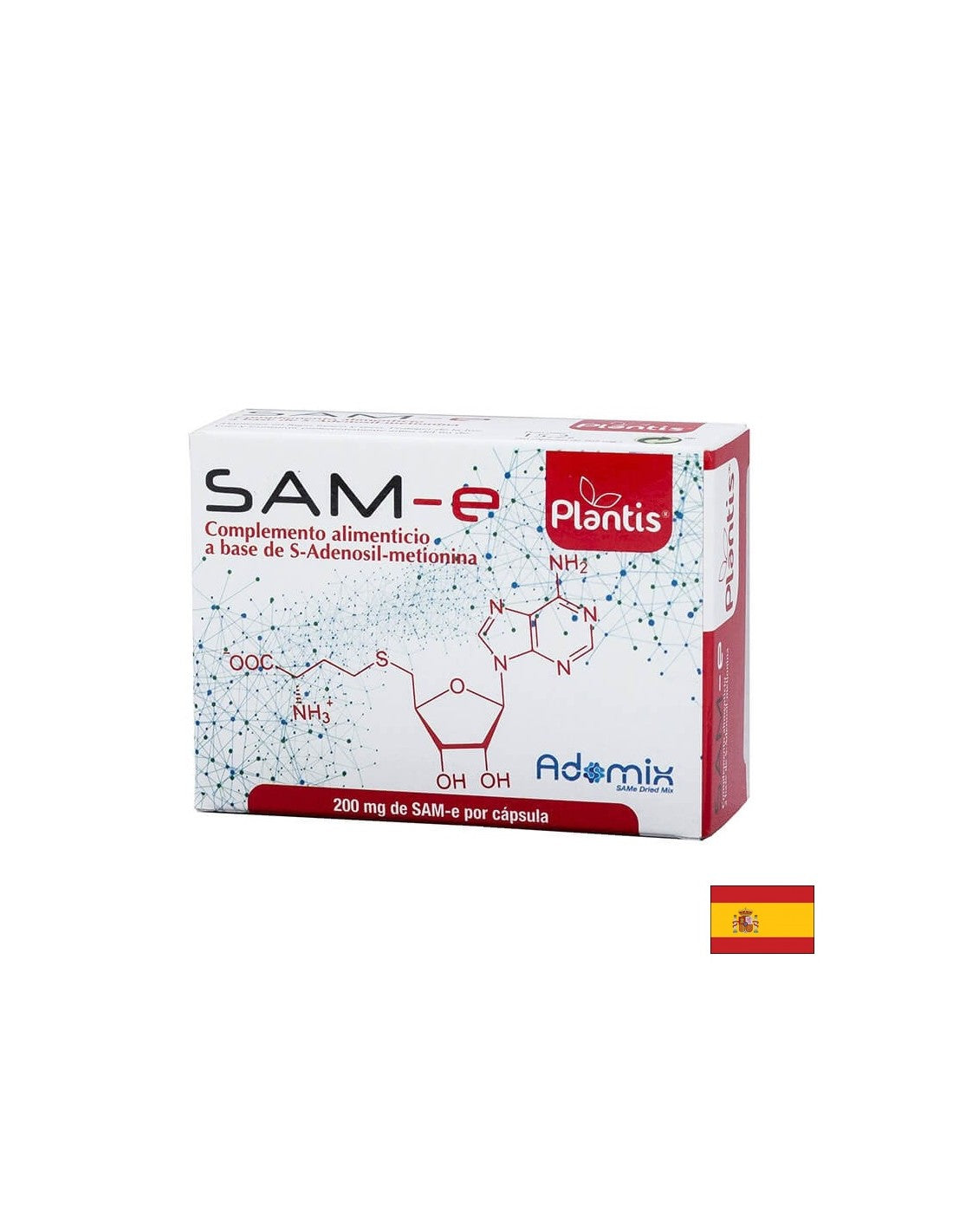 Релаксация на нервната система - Sam -E Plantis, 200 mg x 30 капсули