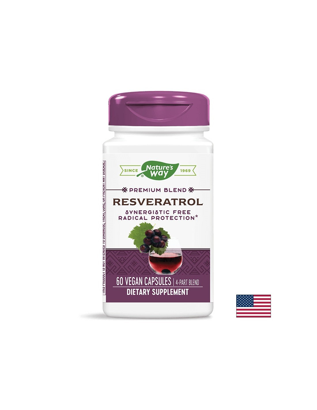 Resveratrol 325 mg - 60 капсули