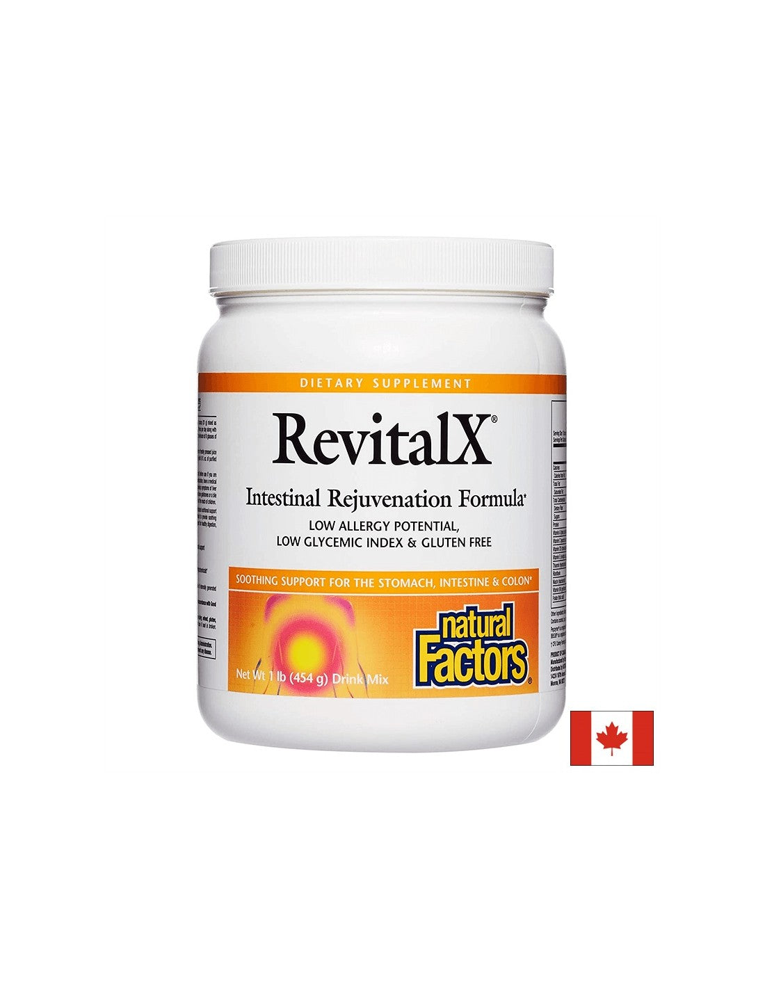 Формула за подмладяване на revitalx® чревни - 454 грама