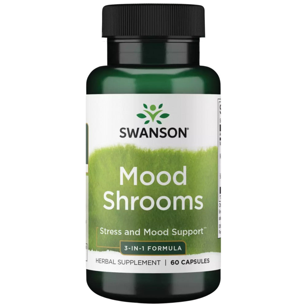Настроение Shrooms | Maitake, Reishi, Shiitake 60 капсули