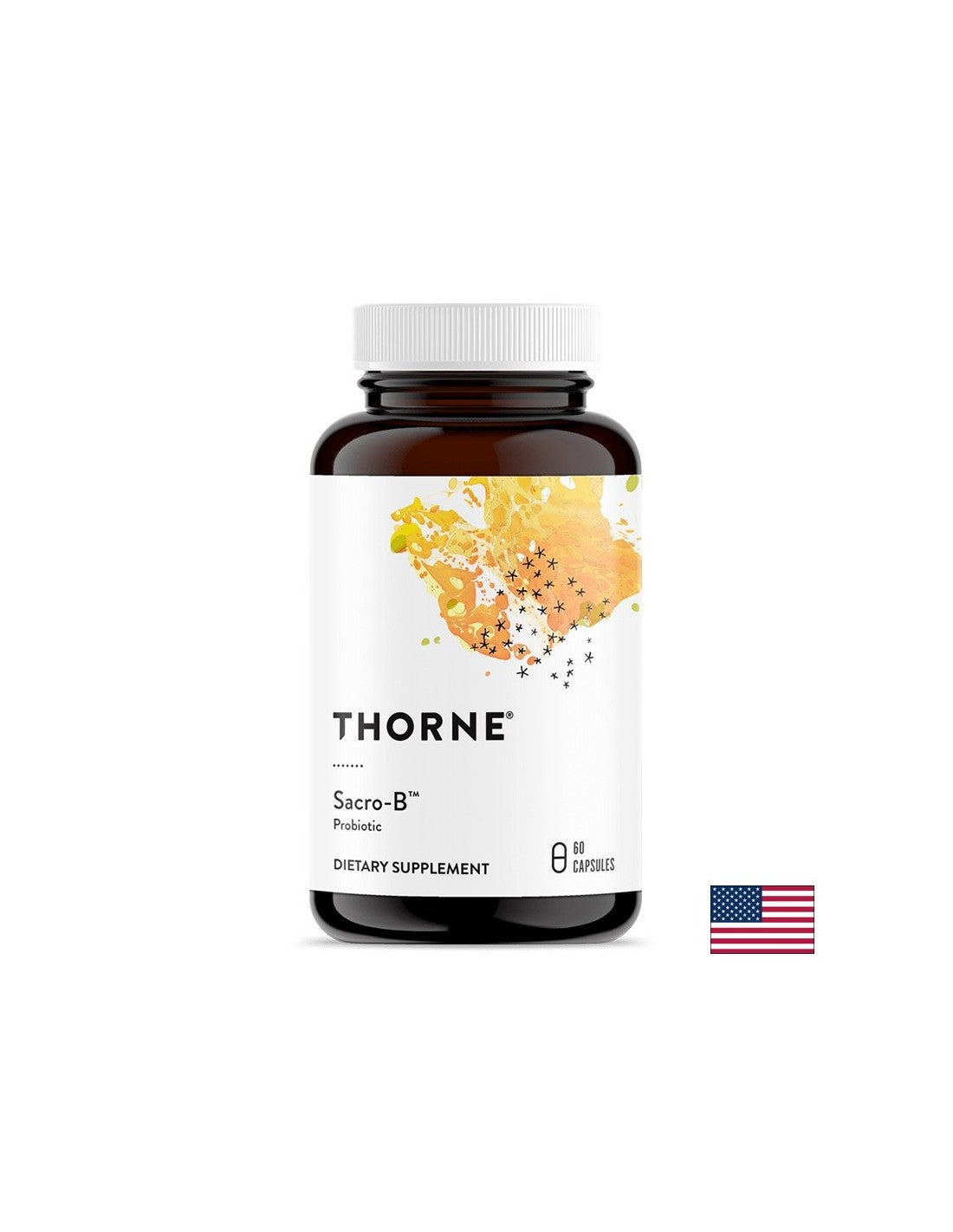 Saccharomyces Bullardi Sacro-B ™ пробиотик, 5 милиарда активни пробиотици x 60 капсули