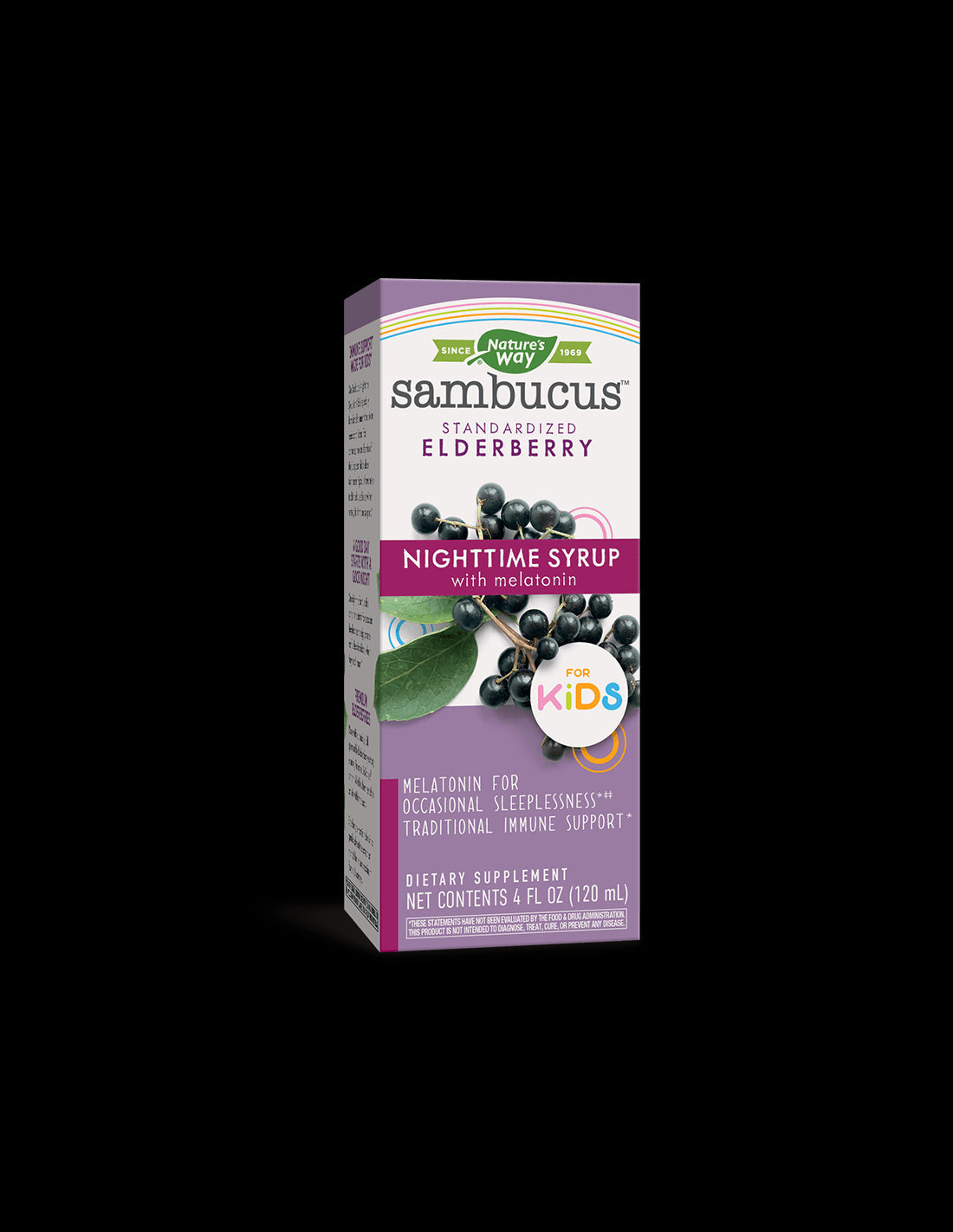 Sambucus For Kids Night Time Syrup 120 ml - 120 ml - Nutra Best Europe