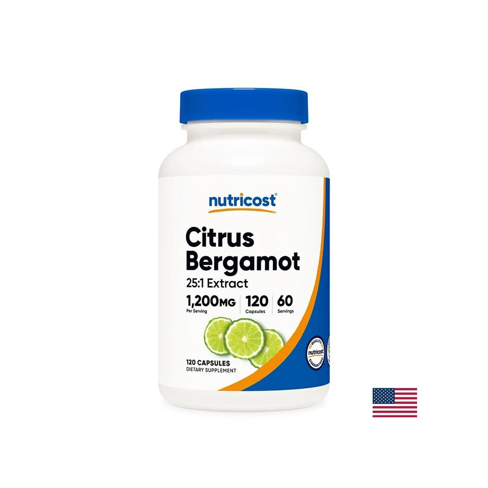 Сърдечно -съдово здраве - бергамот (плодов екстракт), 600 mg x 120 капсули