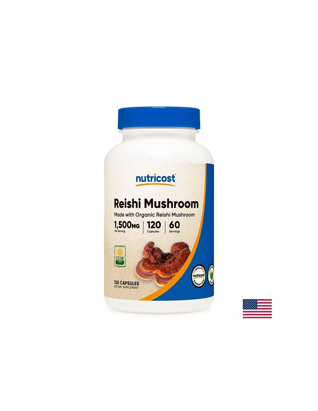 Силен имунитет, енергия и тон - Reishi, 750 mg x 120 капсули