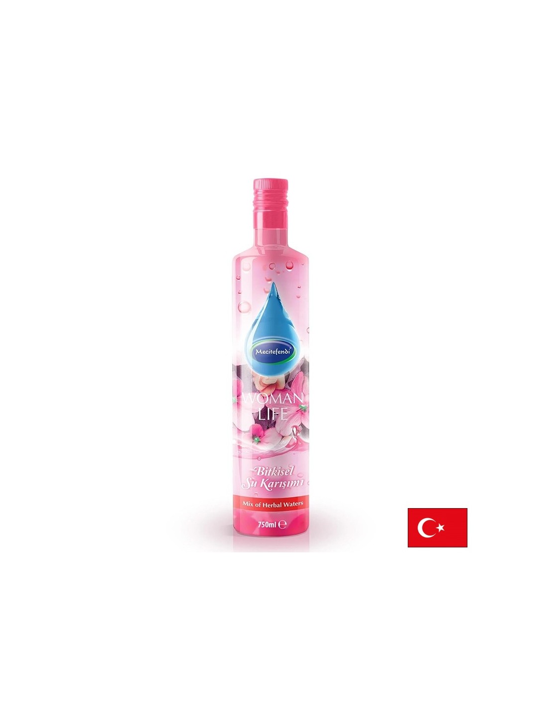 Ароматна билкова вода за жени - хормонално здраве, 750 ml, 15 дози