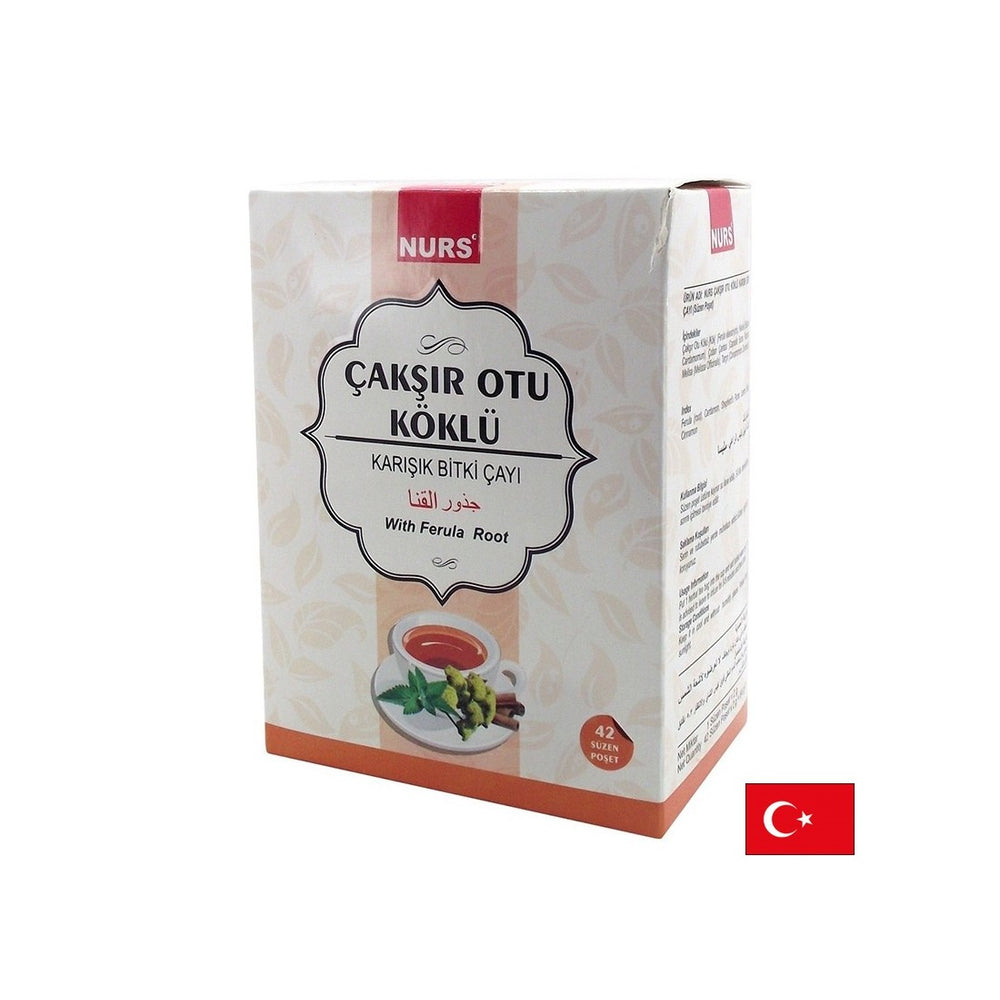 Смесен билков чай с корен на ферула - енергия и мъжки потентност, 42 торбички за филтри