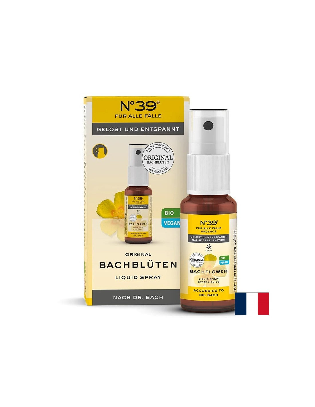 Д-р Бах Спрей N°39 - Спешна помощ за успокоение и релакс, 20 ml <tc>Lemon Pharma</tc>