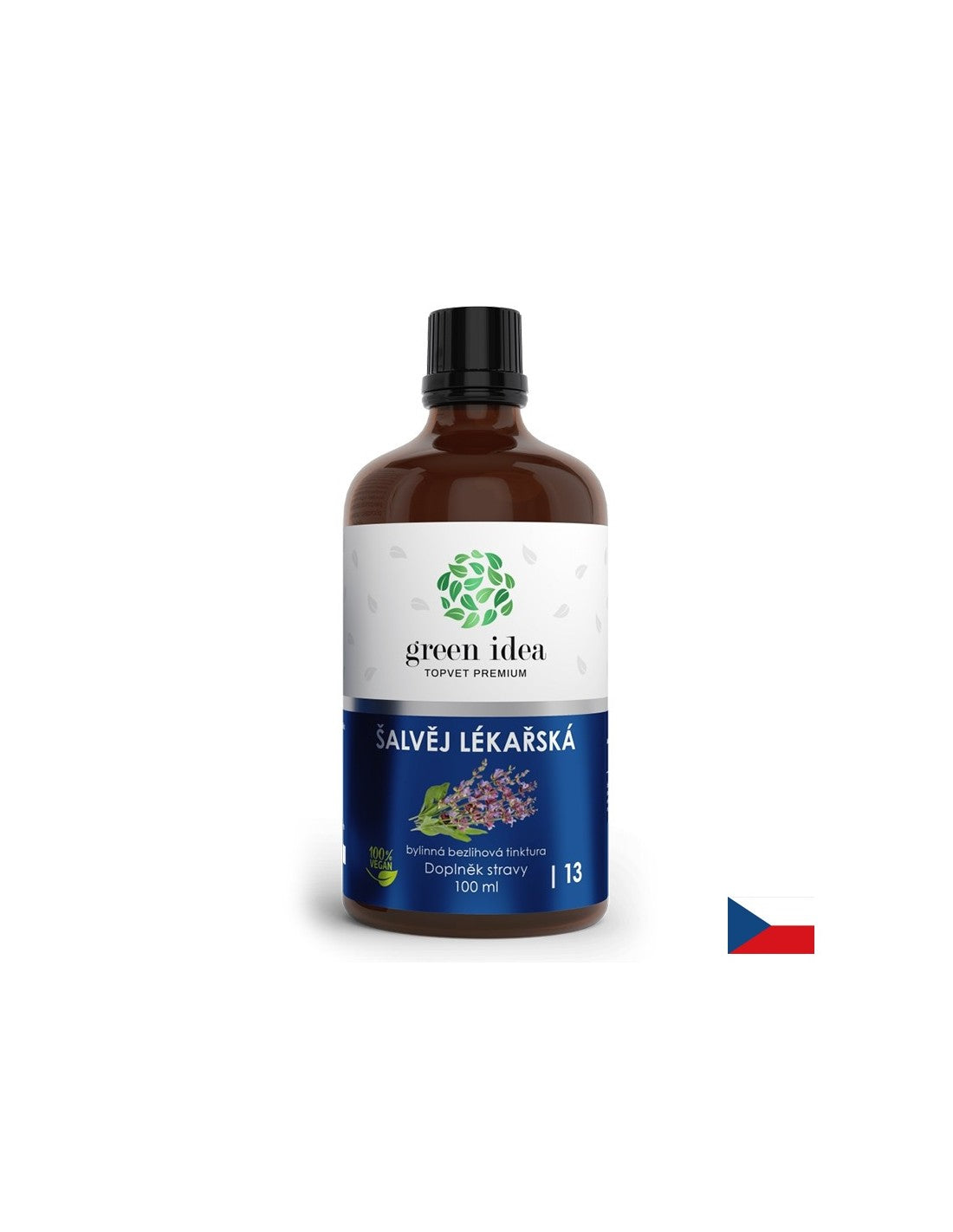 Срещу нежеланото изпотяване и менопаузата - Salvia (Sage), тинктура (без алкохол), 100 ml