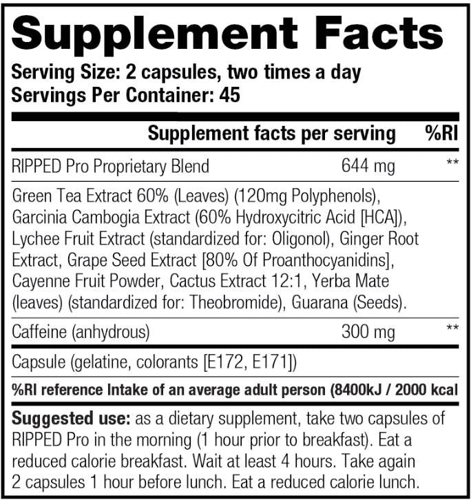 Разкъсани Pro - 90 капсули