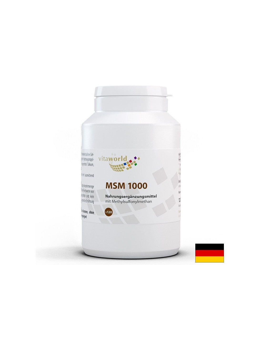 Фуги и кости - MSM (метилсулфонил метан), 1000 mg x 120 таблетки