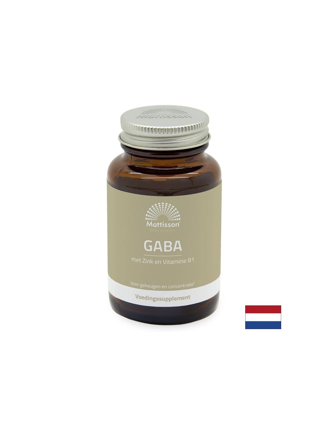 Стрес и добро настроение - GABA 1000 mg + цинк и витамин В1, 60 таблетки