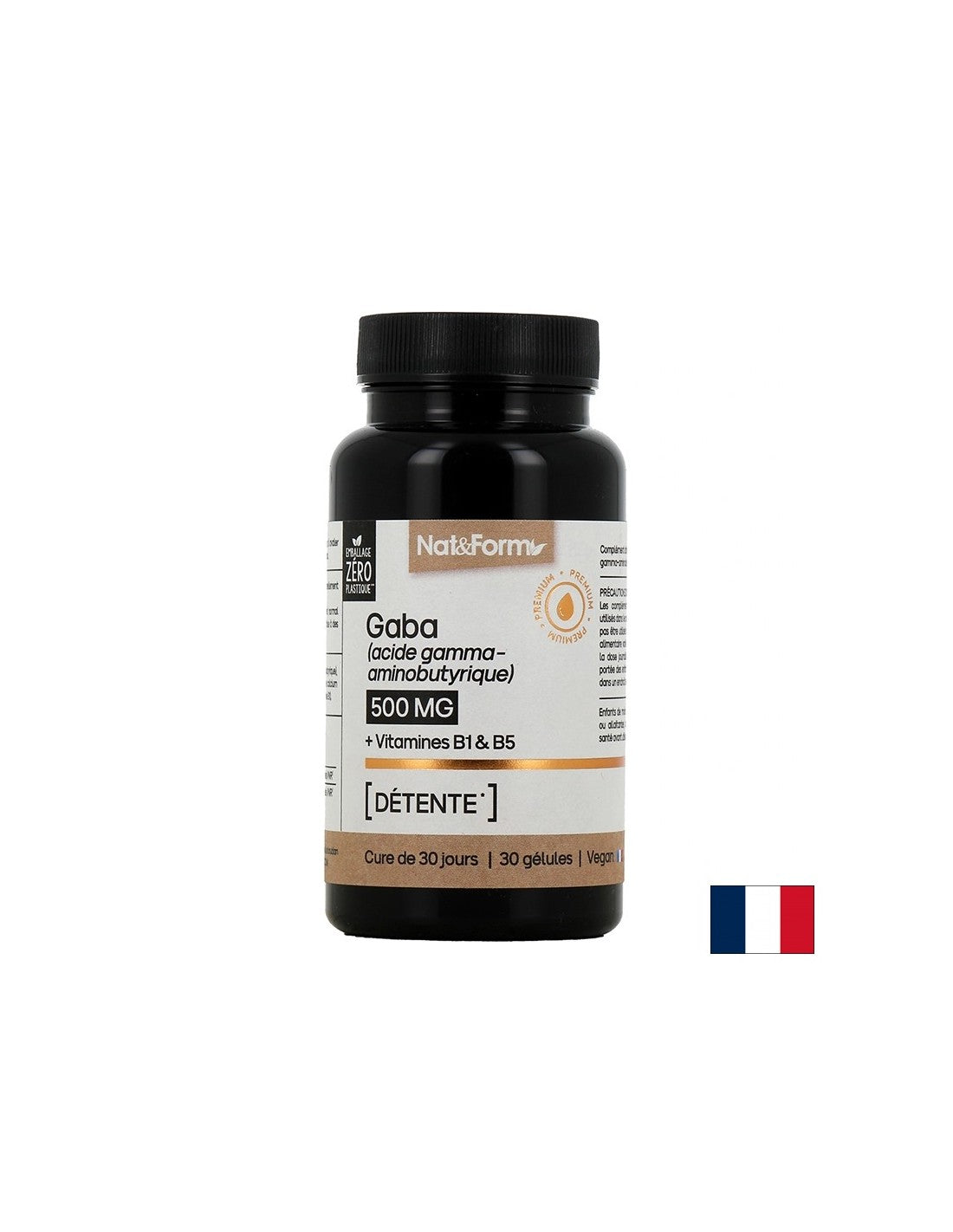 Стрес и добро настроение - GABA + витамин В1 и пантотенова киселина, 30 капсули