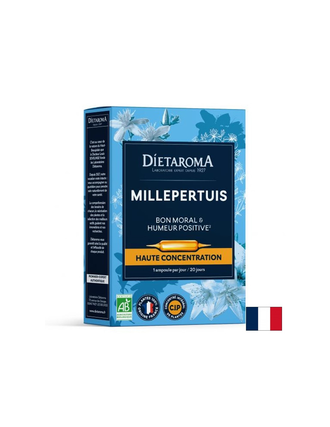 Стрес и добро настроение - кантарион на Сейнт Джон, 20 ампула за пиене