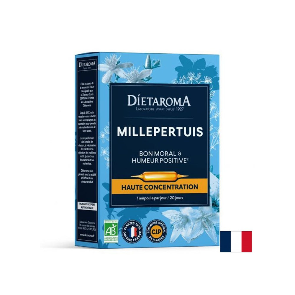 Стрес и добро настроение - кантарион на Сейнт Джон, 20 ампула за пиене