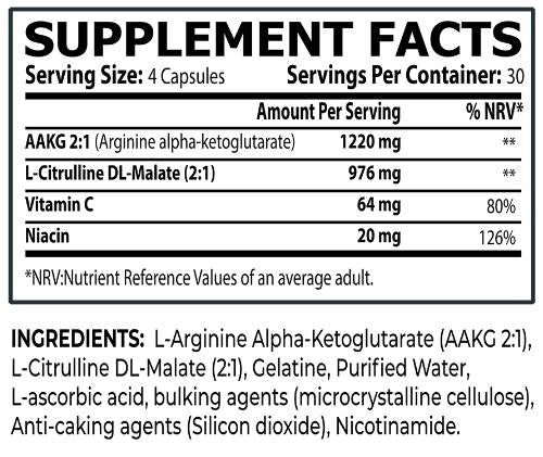 Азотен оксид | Екстремна помпа - 120 капсули