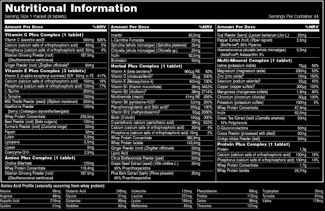 Animal Pak - 44 опаковки