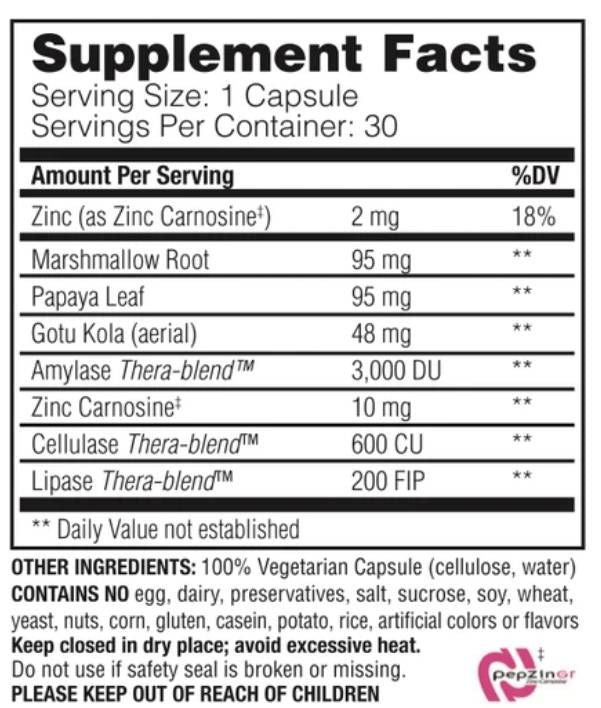 Киселина успокоява | С Marshmallow & Papaya - 30 капсули